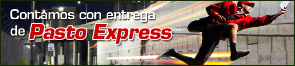 Contamos con entrega de Pasto Express