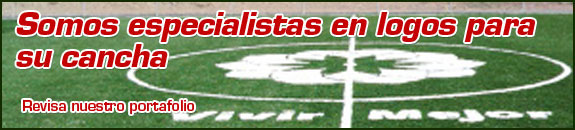 Somos especialistas en logos para sus canchas