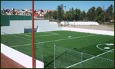 Vista de Cancha de Futbol Rapido en Puebla