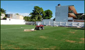 Instalación de Pasto sintético para cancha de futbol 7