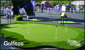 Áreas de Mini Golf o Golfitos